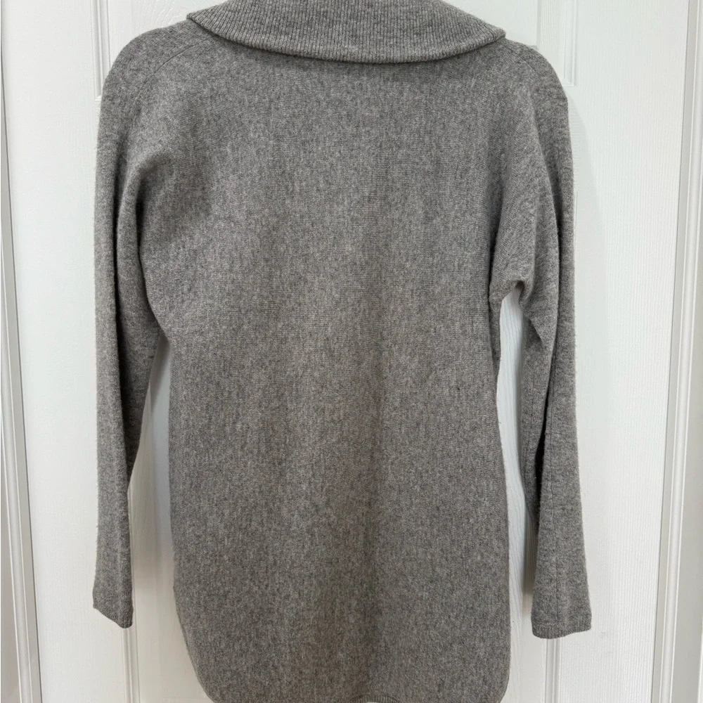 Max Studio Grey Cowl Neck Sweater M - Picture 5 of 5